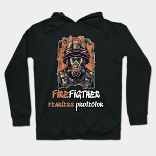 Firefighter Fearless Protector Hoodie